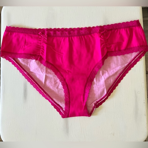 Victoria's Secret Other - Victoria's Secret Low-Rise HipHugger Panties Bright Pink Size XL